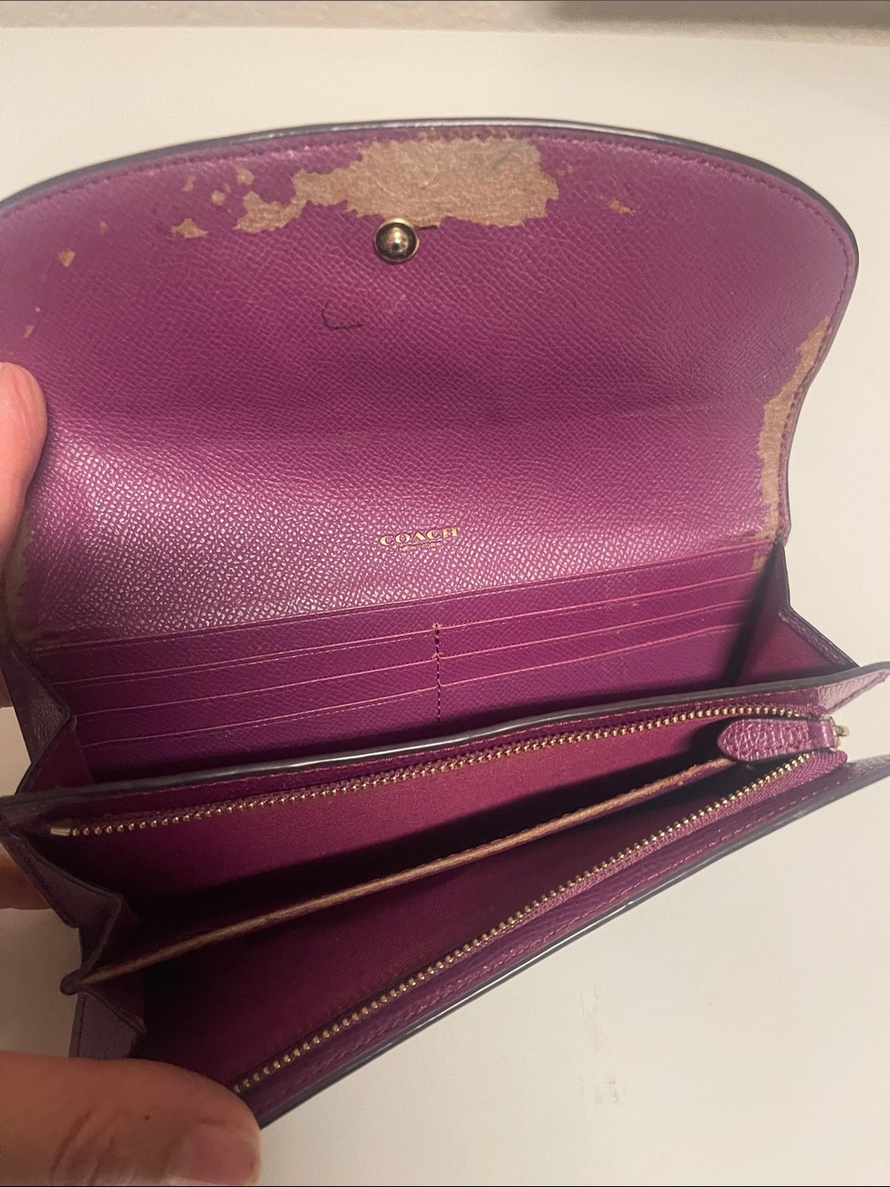 Coach Wallet as is - Picture 7 of 7